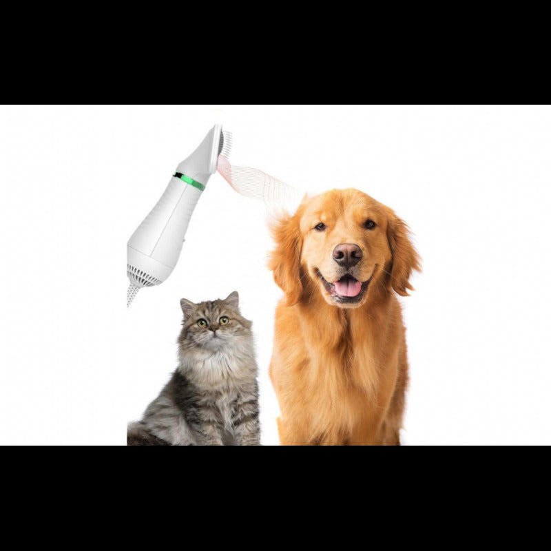 Perie cu feon 2 in 1 pentru animale, Q-M631
