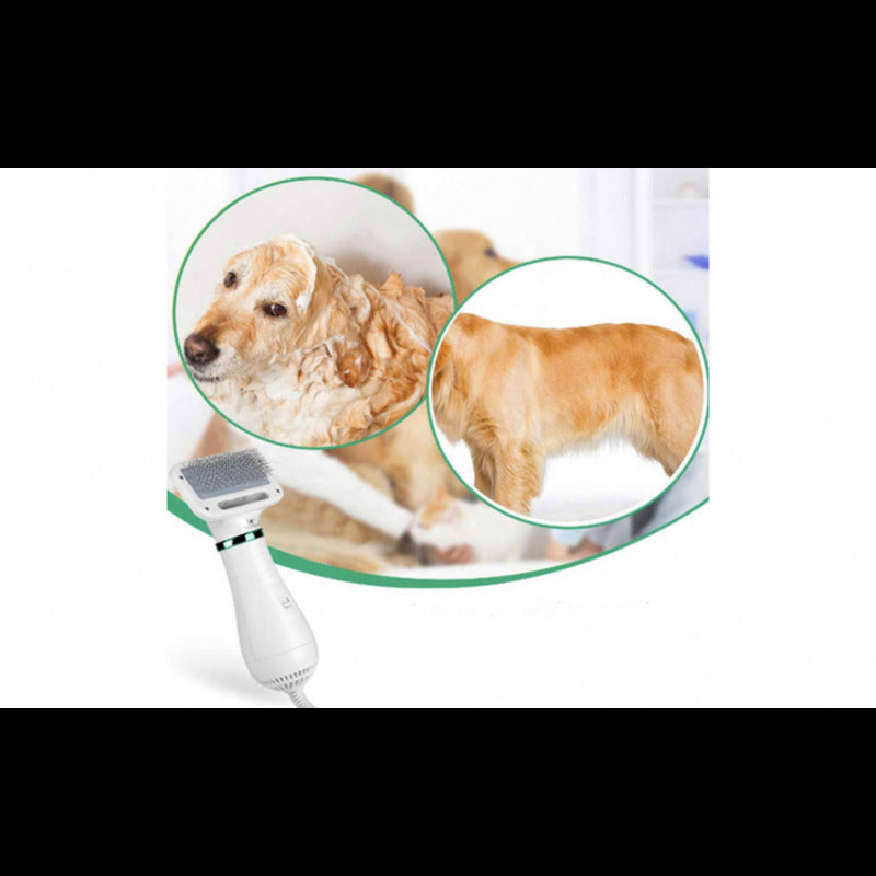 Perie cu feon 2 in 1 pentru animale, Q-M631