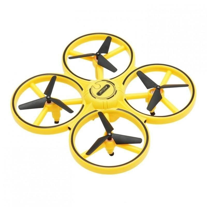 Drona SkY8, controlul gesturilor si lumini intermitente cu LED