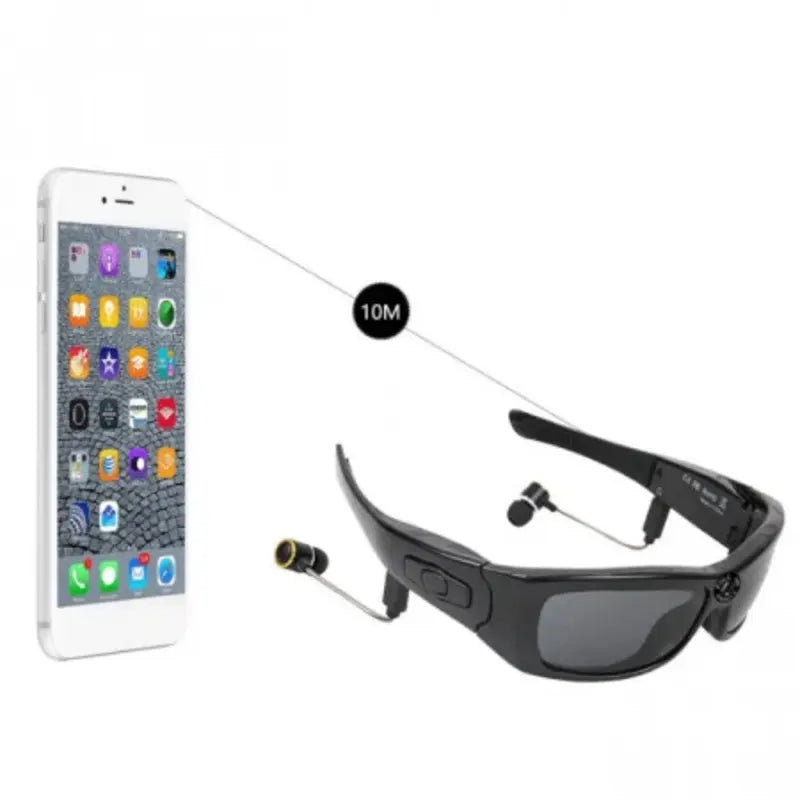 Ochelari de soare cu camera si casti wireless, QSC5000