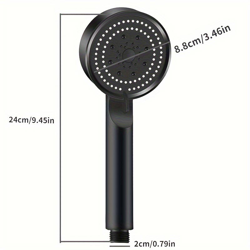 Para de dus cu presiune, negru elegant