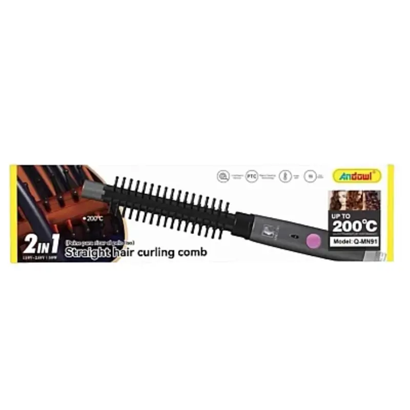 Perie Electrica de indreptat parul si ondulat pentru volum 2 in , Q MN91