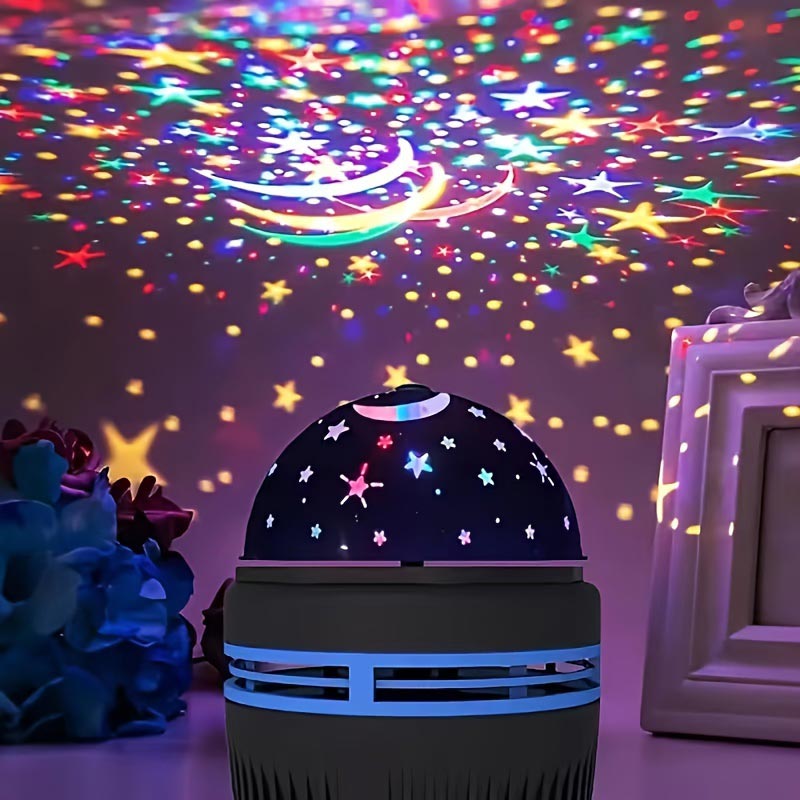 Proiector LED de camera Galaxie, USB