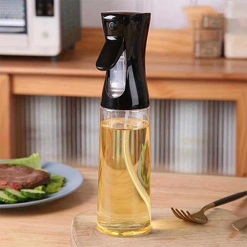 Pulverizator ulei din plastic transparent