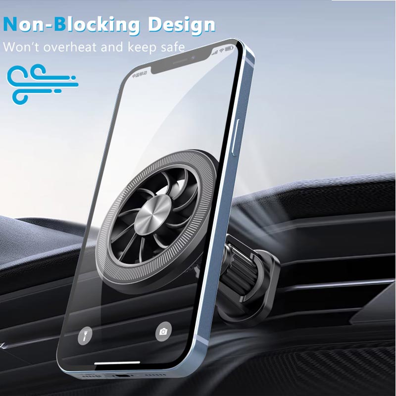 Suport magnetic telefon auto, rotire 360, prindere de ventilatie