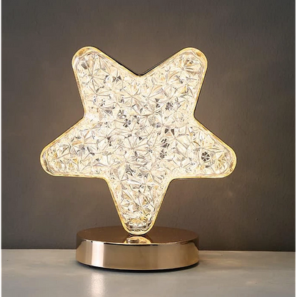 Lampa LED model stea, alimentare USB, 12 ore de functionare
