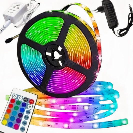 Banda LED multicolor RGB 5 m