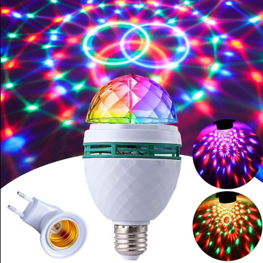Bec DISCO rotativ cu soclu E27
