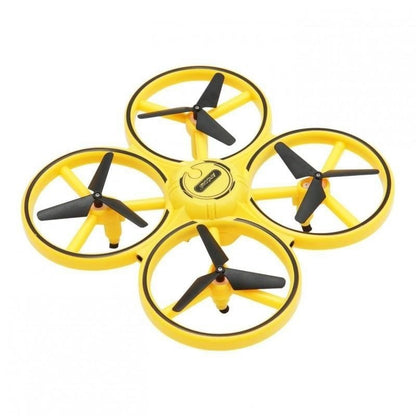 Drona SkY8, controlul gesturilor si lumini intermitente cu LED