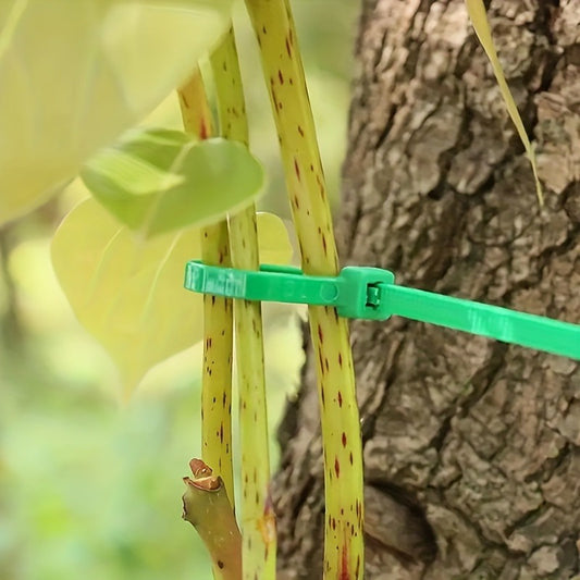 Legături de plante pentru grădină, tip cablu, 100 bucati