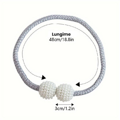 Magneti decorativi perdea, set 2 bucati