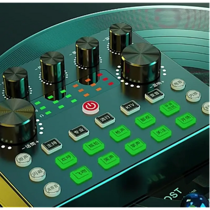 Set Microfon Profesional cu mixer, Q SK8