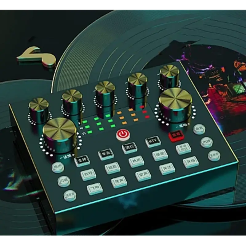 Set Microfon Profesional cu mixer, Q SK8