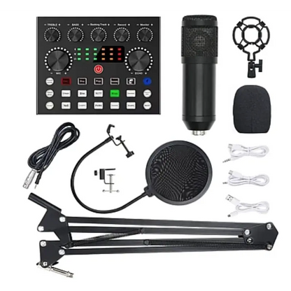 Set Microfon Profesional cu mixer, Q SK8