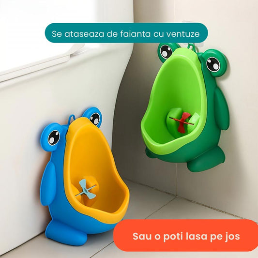 Pisoar baieti broscuta