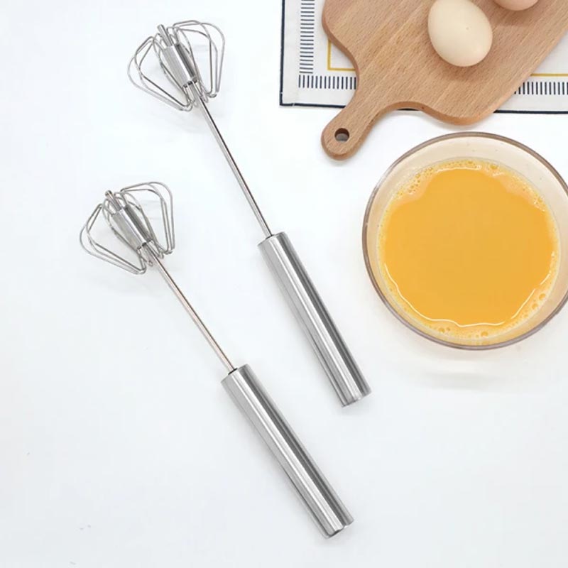Tel de batut oua pentru bucatarie, mixer semiautomat din inox