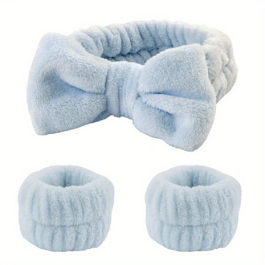 Set SPA: bentita cosmetica + bratari din plus pentru spalarea fetei