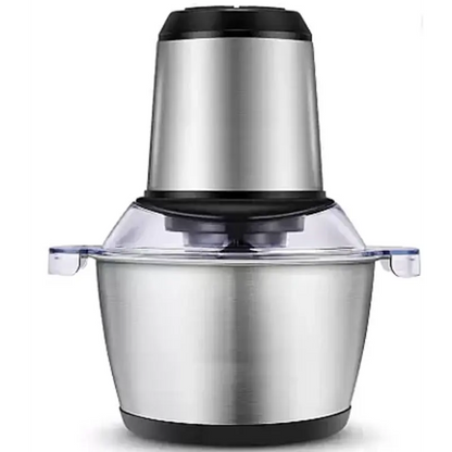 Tocator Electric Multifunctional cu 2 Viteze din Inox pentru Carne Fructe si Legume, Q JR842