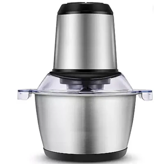 Tocator Electric Multifunctional cu 2 Viteze din Inox pentru Carne Fructe si Legume, Q JR842